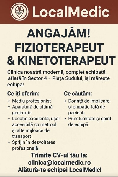 Fizioterapeuti/ kinetoterapeuti